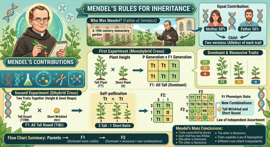 Rules for the Inheritance of Traits