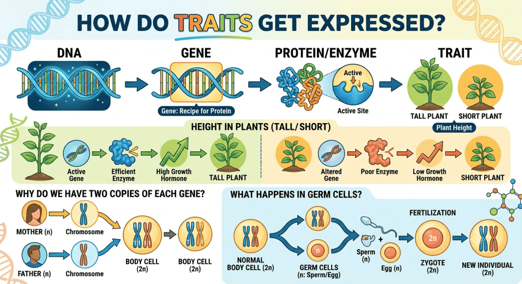 How Do Traits Get Expressed?