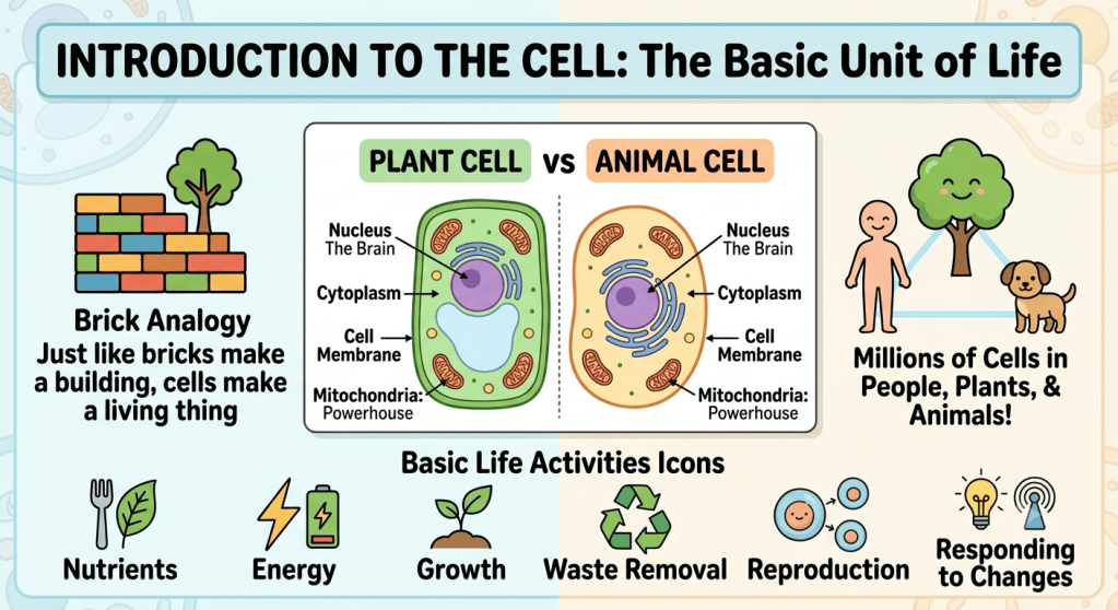 CELL — STRUCTURE AND FUNCTIONS